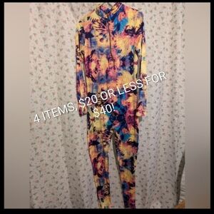 Sz Lg Ninette full bodysuit cat suit spandex/poly EUC